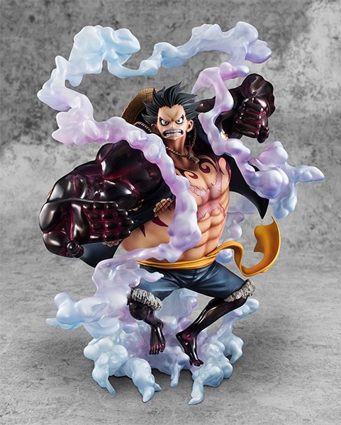 Monkey D. Luffy (Gear Fourth, Boundman), One Piece, MegaHouse, Pre-Painted, 1/8, 4530430236749